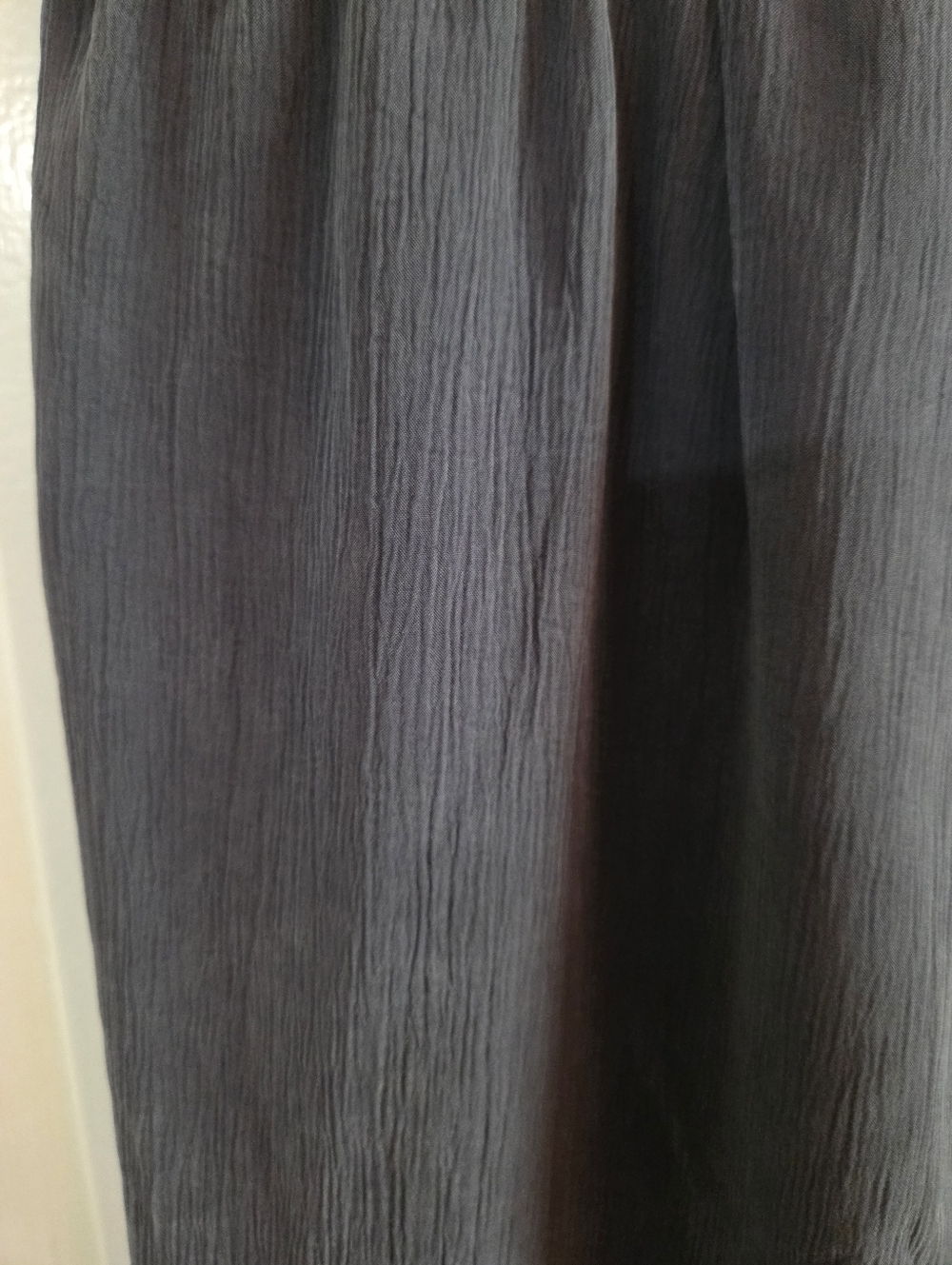 J. Jill Pure Jill Sand Washed Wide Leg Tencel Blend Pants Gray LP - Picture 4 of 6